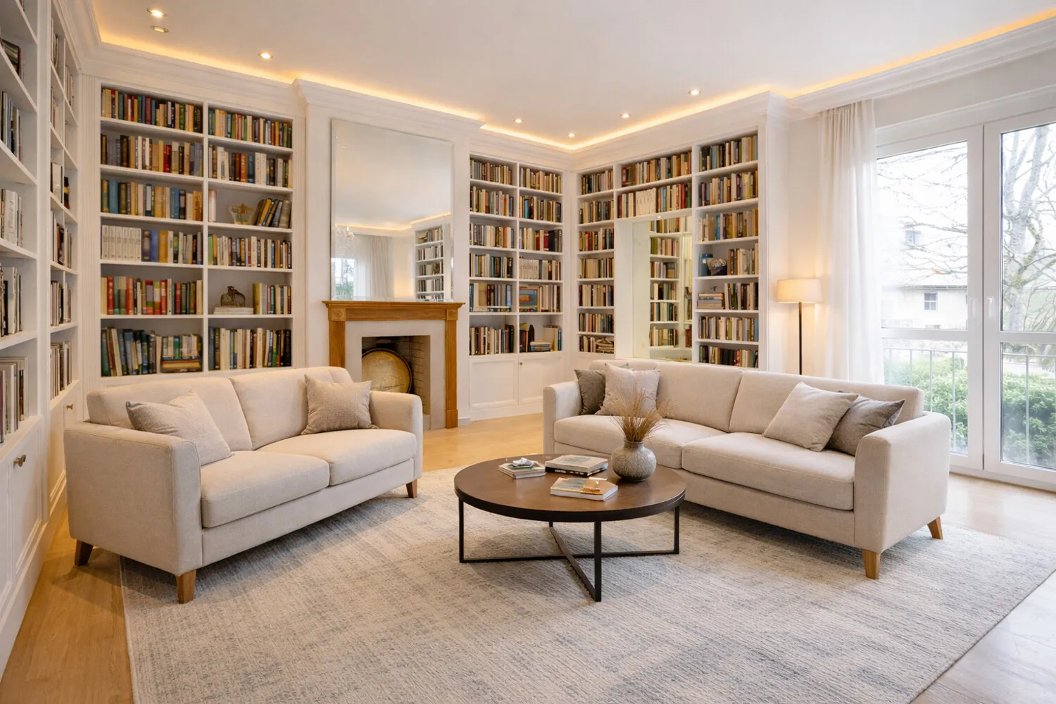 Bibliothek Ansicht II - Visualisierung