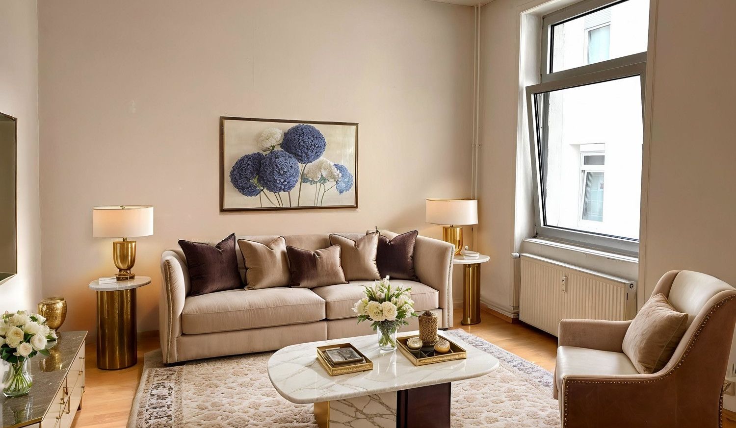 Visualisierung Wohnzimmer