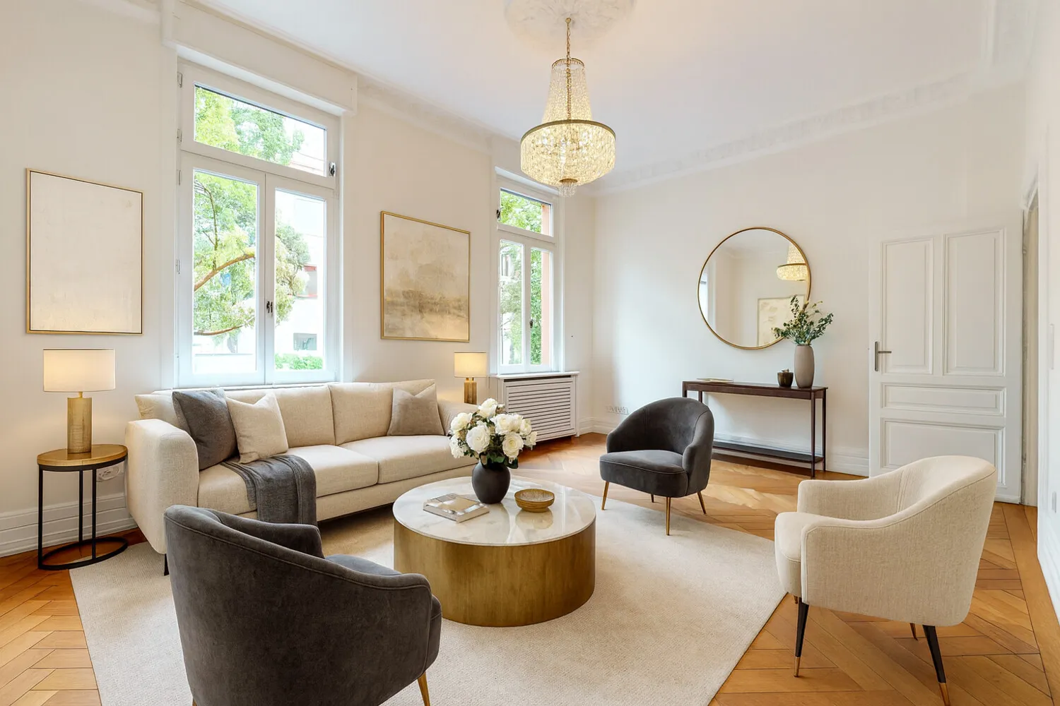 Wohnzimmer Visualisierung