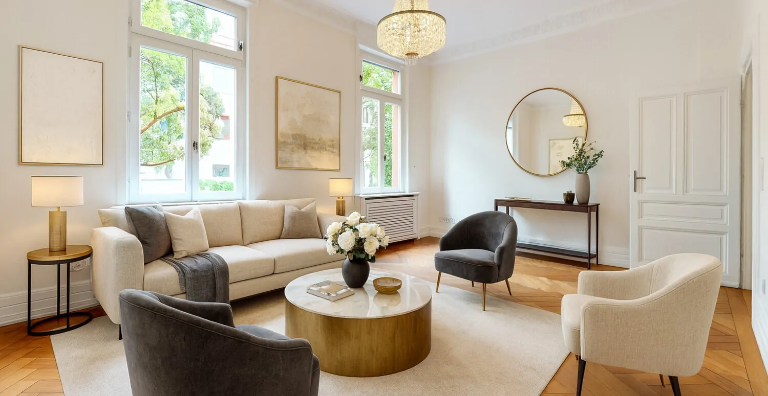 Wohnzimmer Visualisierung