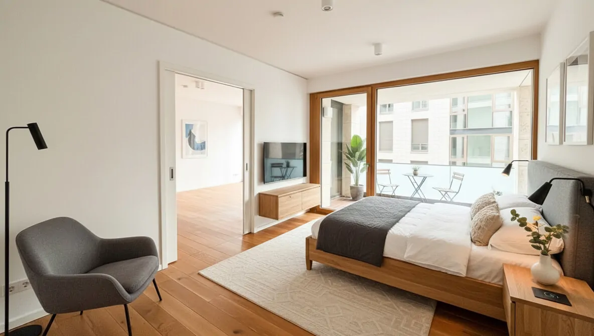 Schlafzimmer Visualisierung