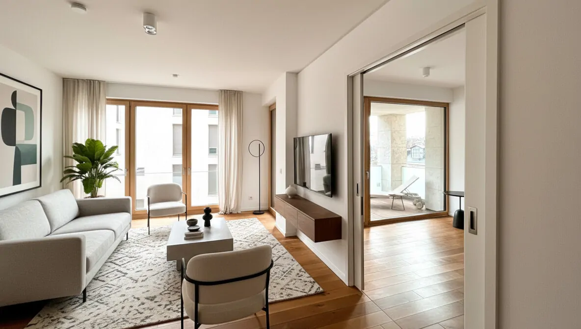 Wohnbereich Visualisierung