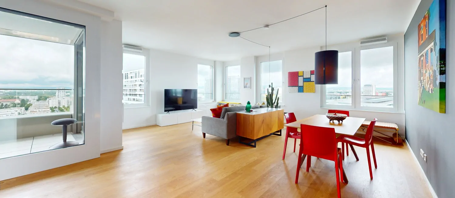 Wohn-/ Essbereich Ansicht I