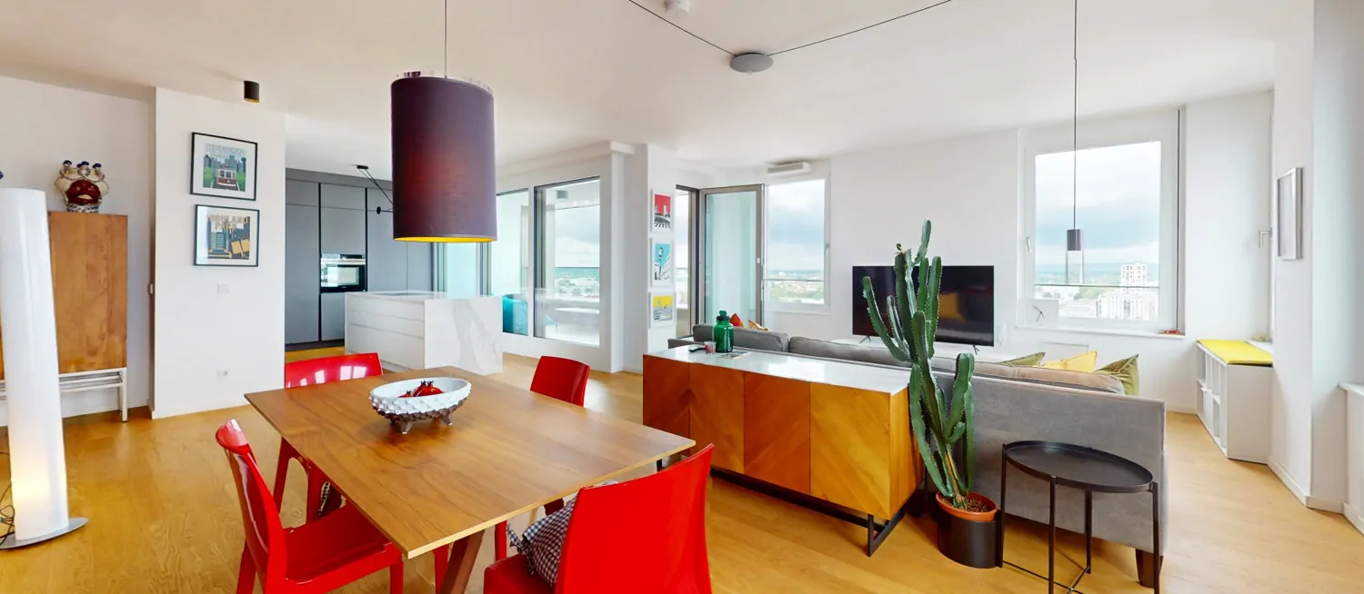 Wohn-/ Essbereich Ansicht II