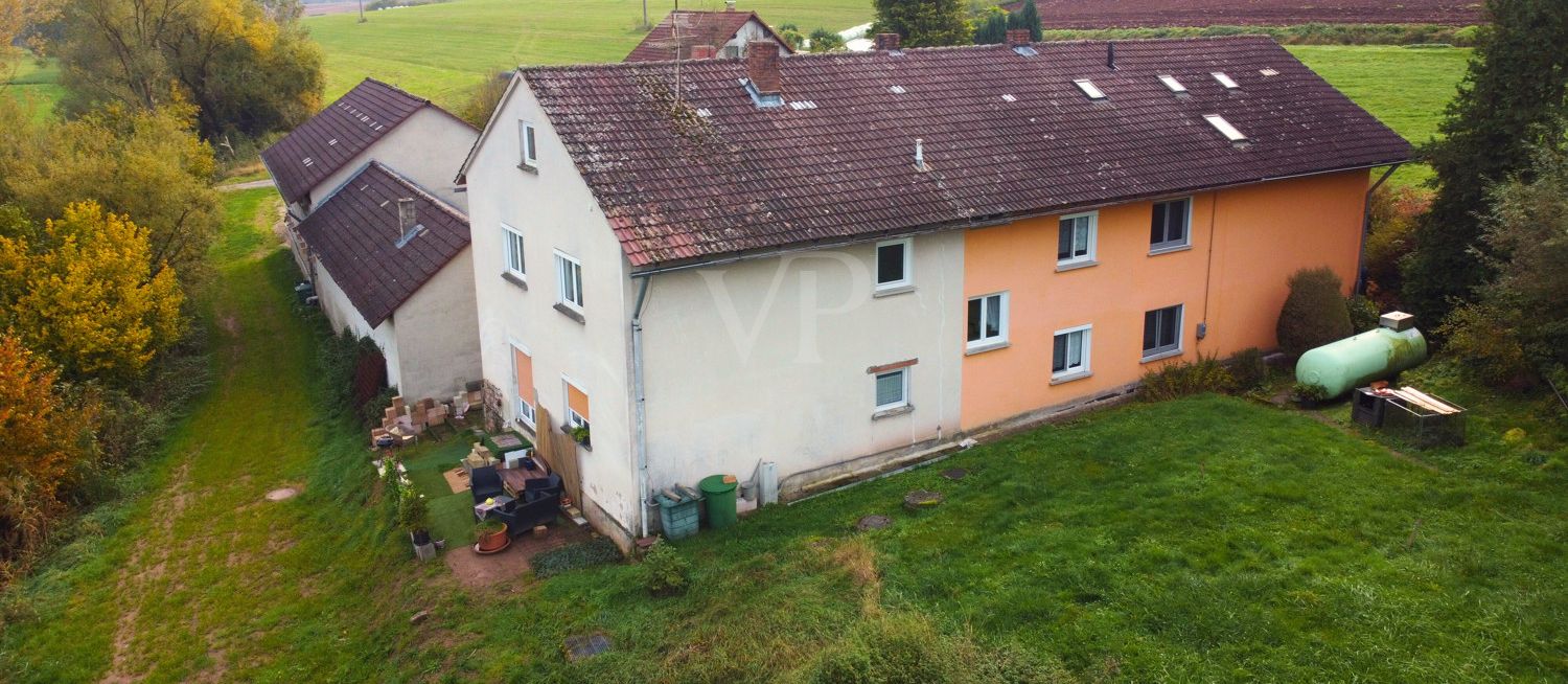 Hinteransicht Haus