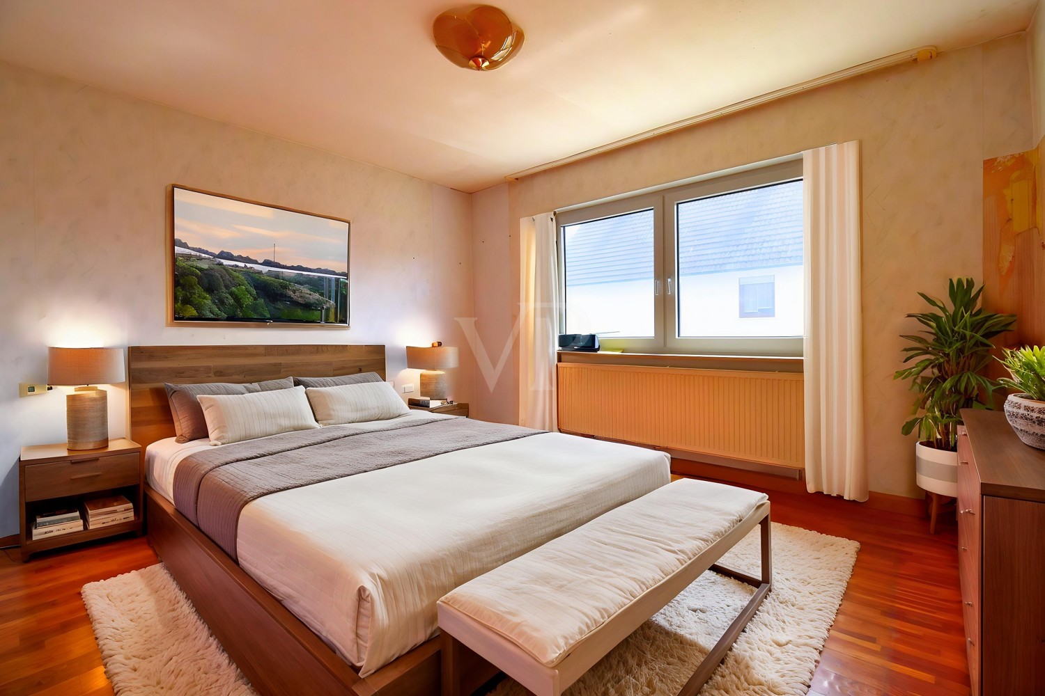 Schlafzimmer KI-generiert