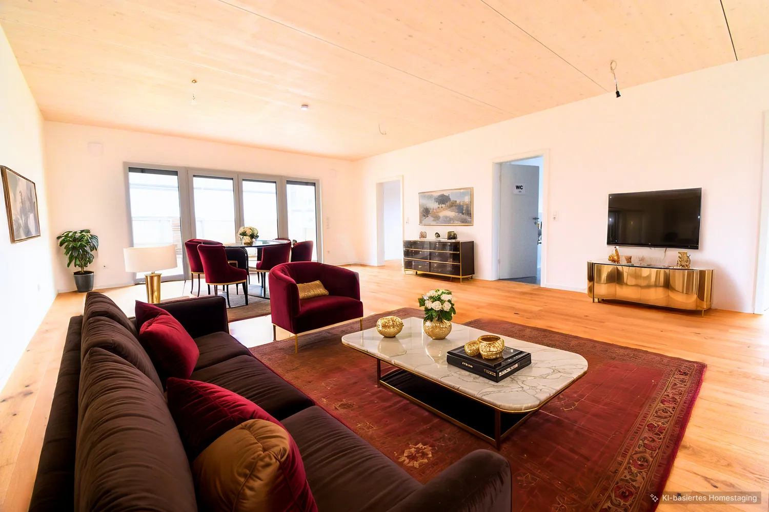 Beispiel: Wohn-Esszimmer