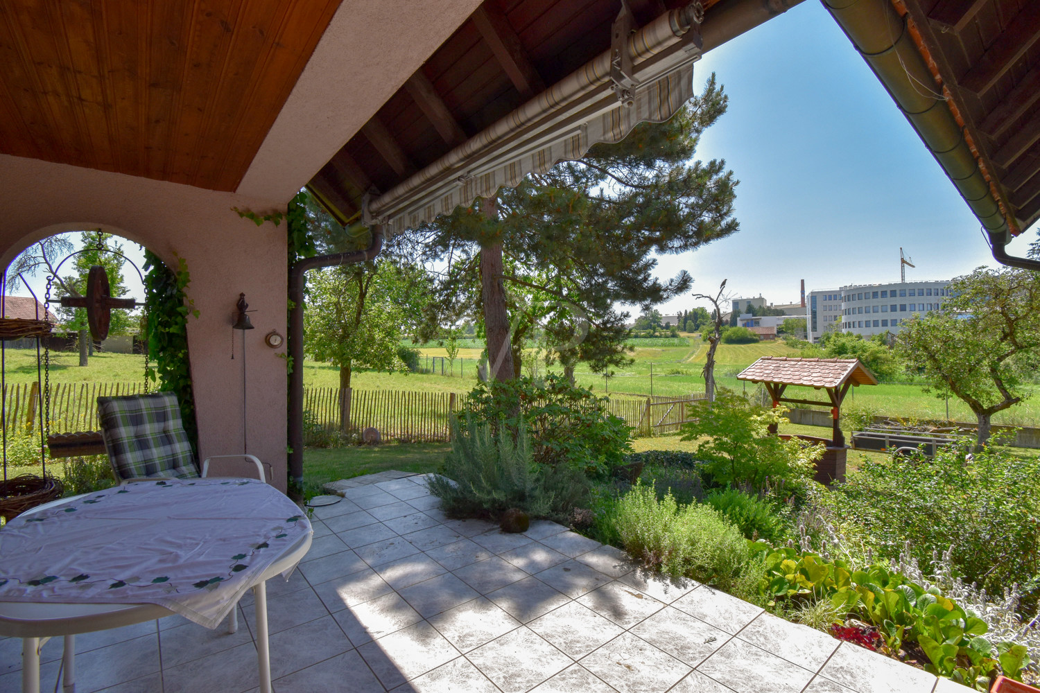 Ausblick Terrasse