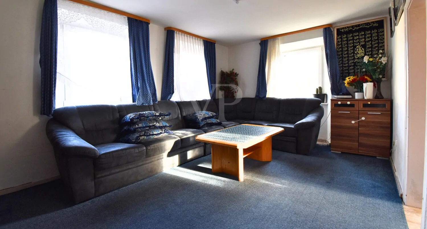 Erdgeschoss: Wohnzimmer