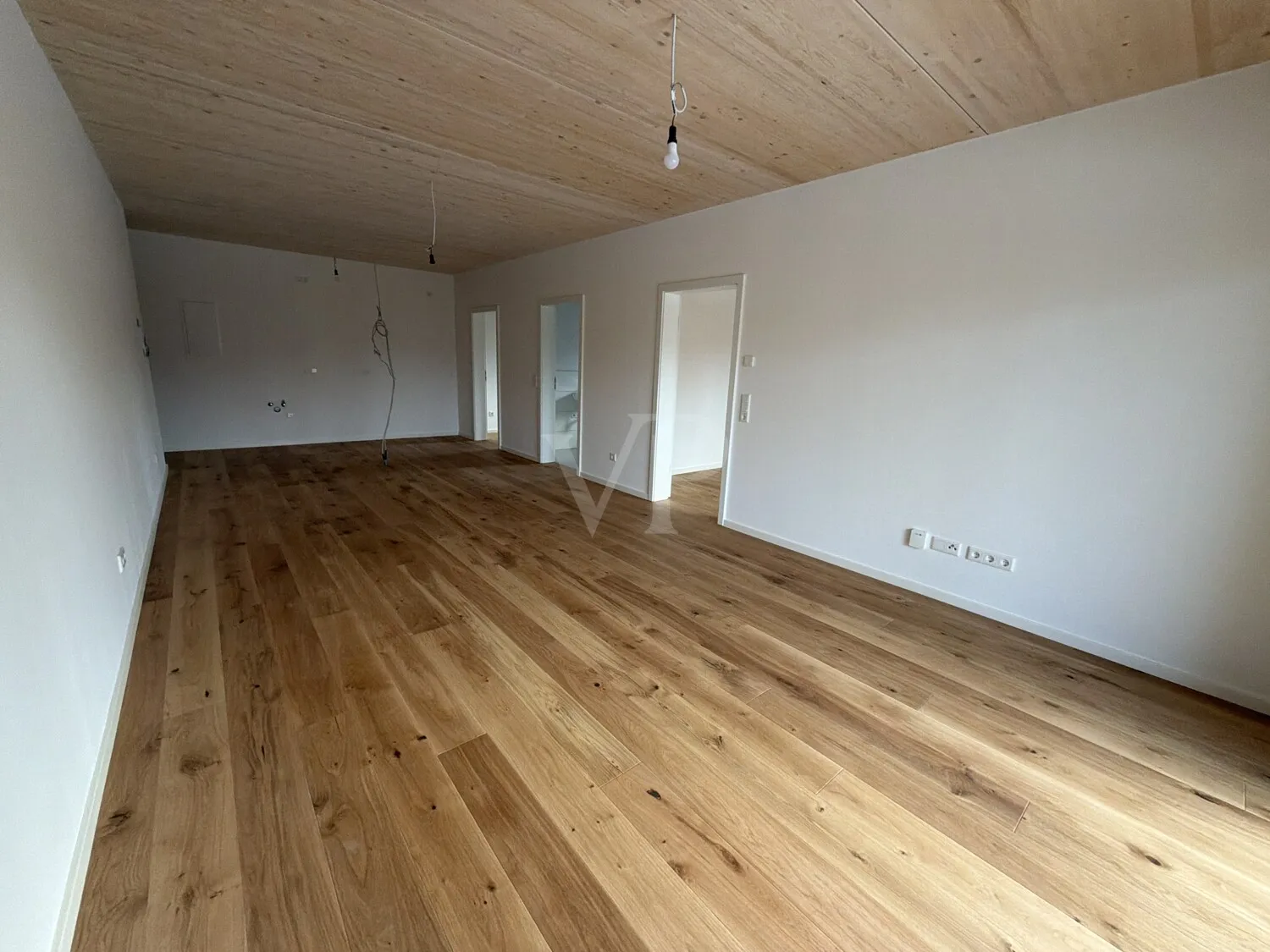 Wohnküche und Wohnzimmer