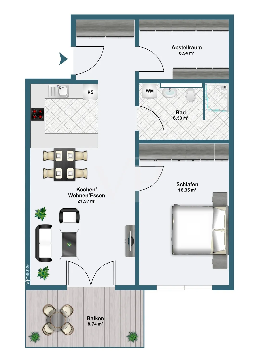 Wohnung 6