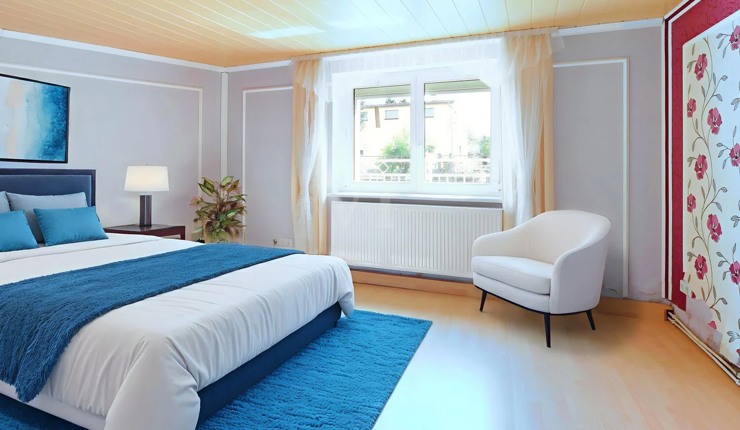 EG Schlafzimmer - KI-generiertes Beispielbild