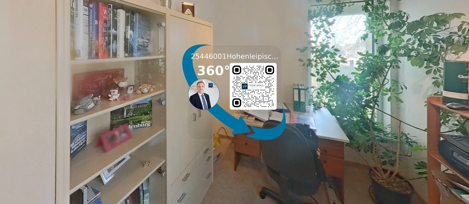Arbeitszimmer - ZUGANG 360° Rundgang
