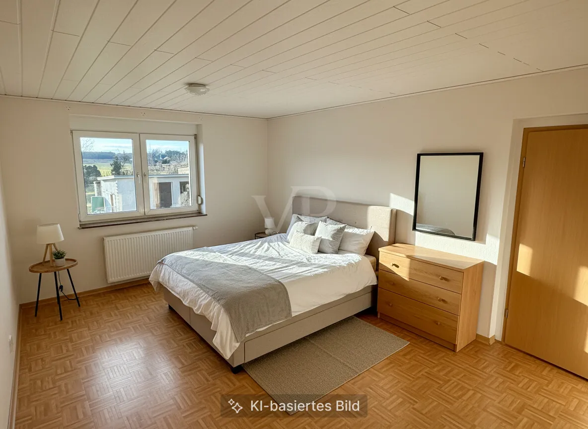 EG Schlafzimmer - KI Beispielbild