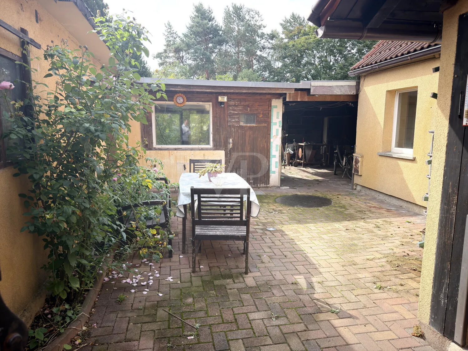 Außenbereich Innenhof