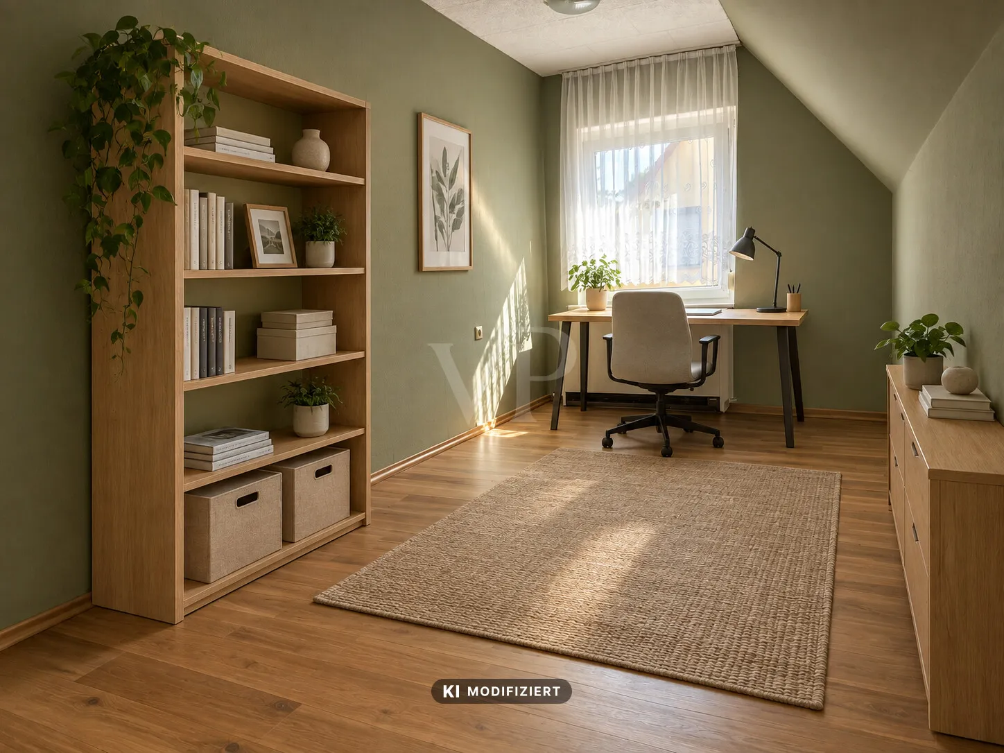 DG Arbeitszimmer (KI-generiertes Einrichtungsbeispiel)