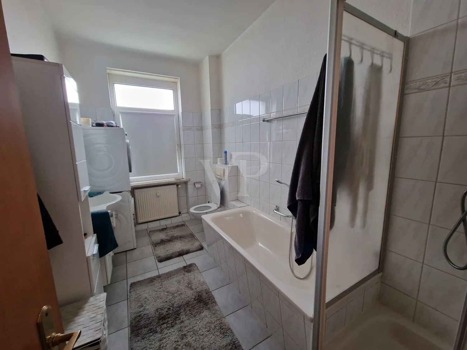 Detail Ausschnitt Badezimmerbereich einer WE