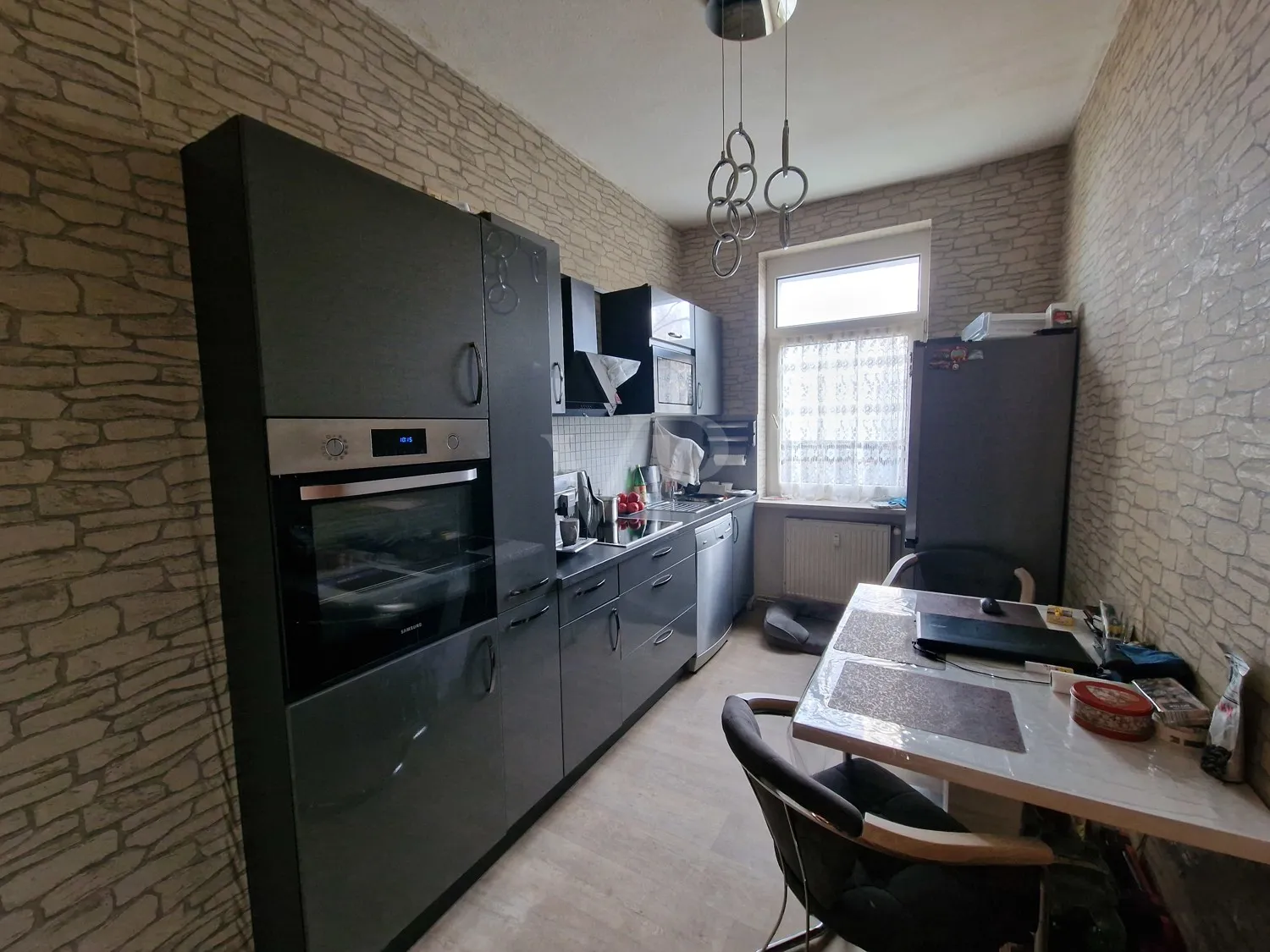 Detail Ausschnitt Küchenbereich einer WE