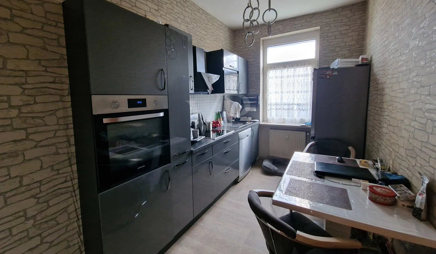 Detail Ausschnitt Küchenbereich einer WE