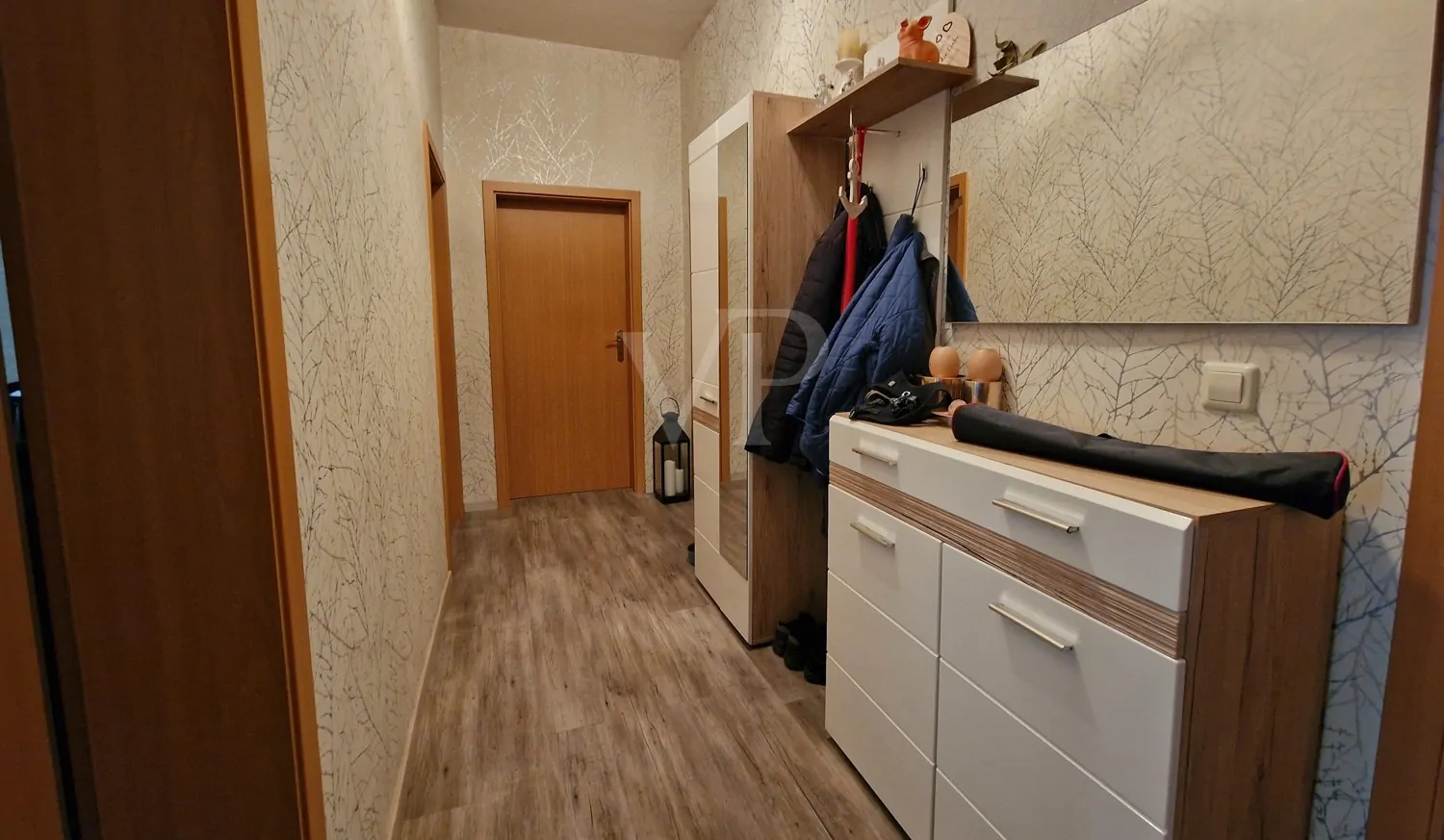 Detail Ausschnitt Flurbereich einer WE