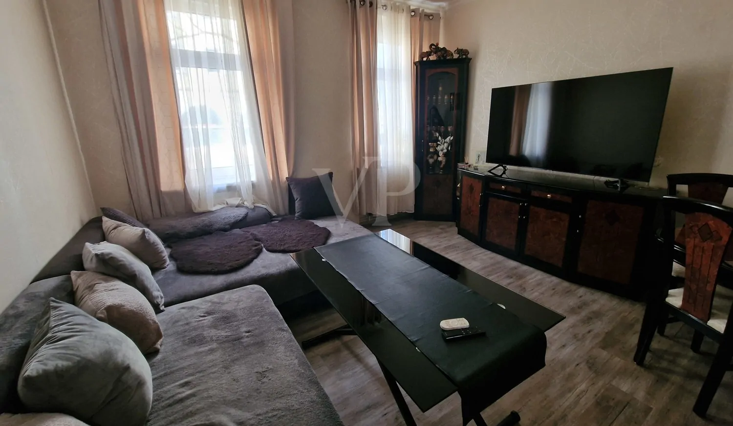 Detail Ausschnitt Wohnzimmerbereich einer WE