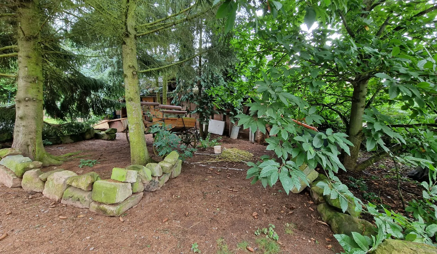 Gartenanlage im Süden