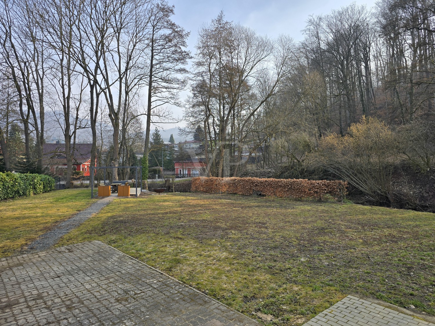Ansicht Nordseite Gartenanlage