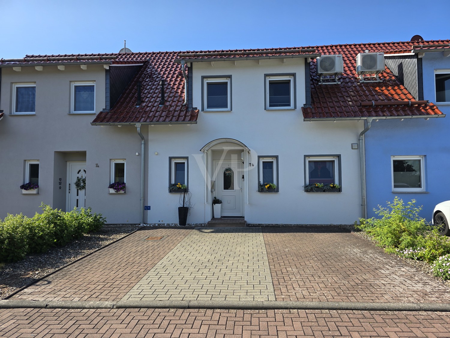 Ansicht mit Eingang