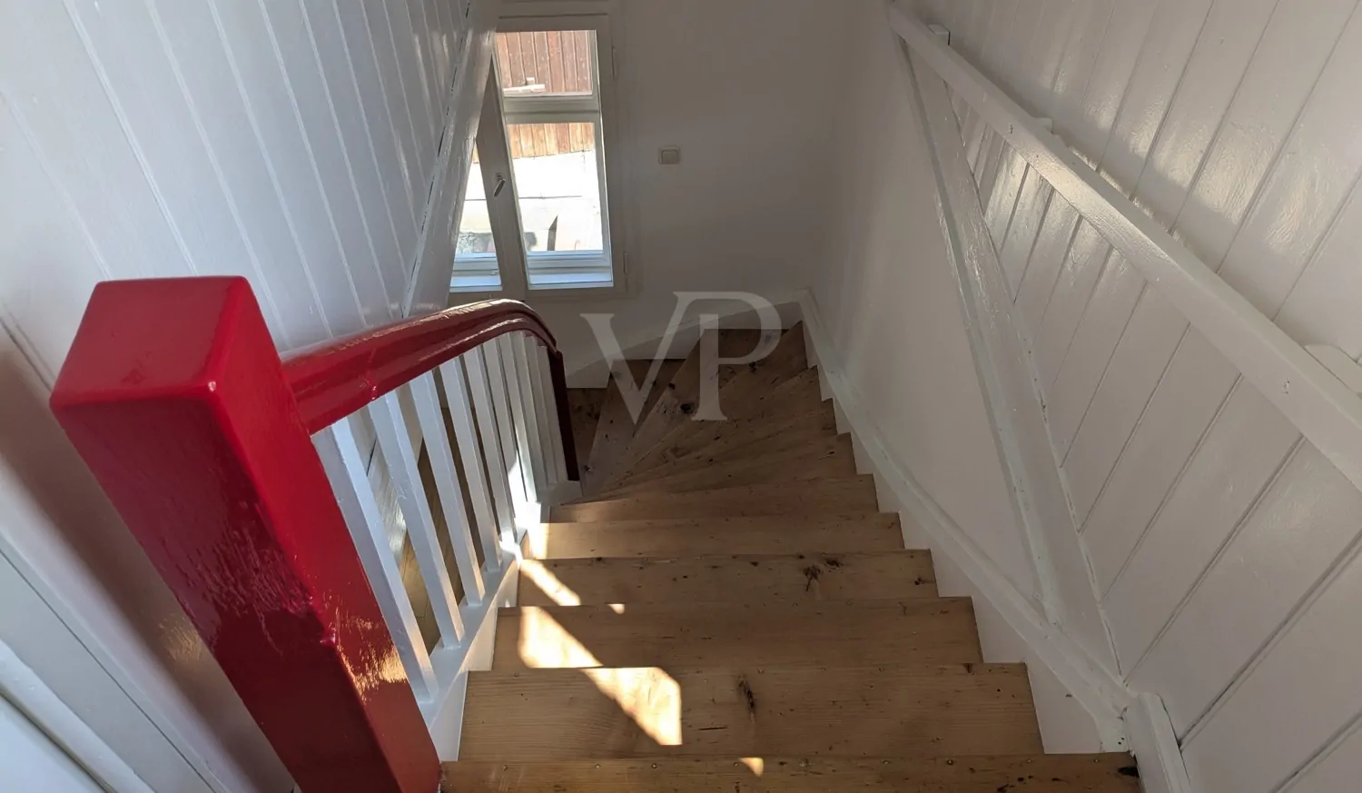 Blick Treppe Dachgeschoß