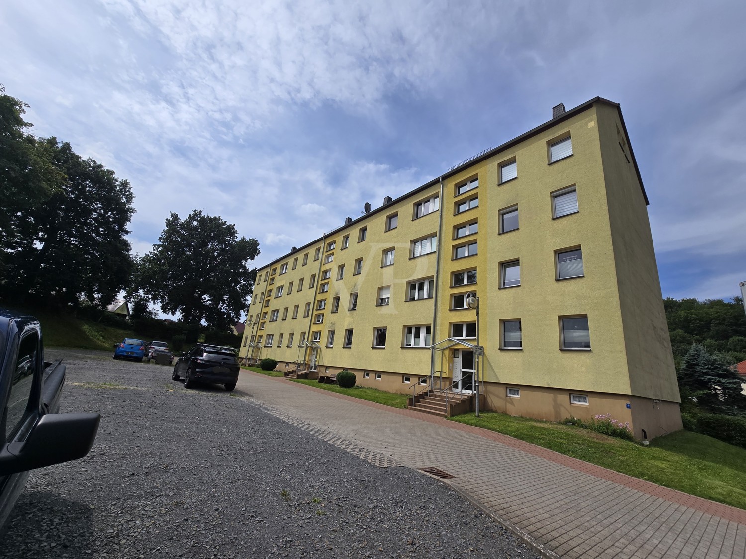 Ansicht Süden mit Hauptzugang