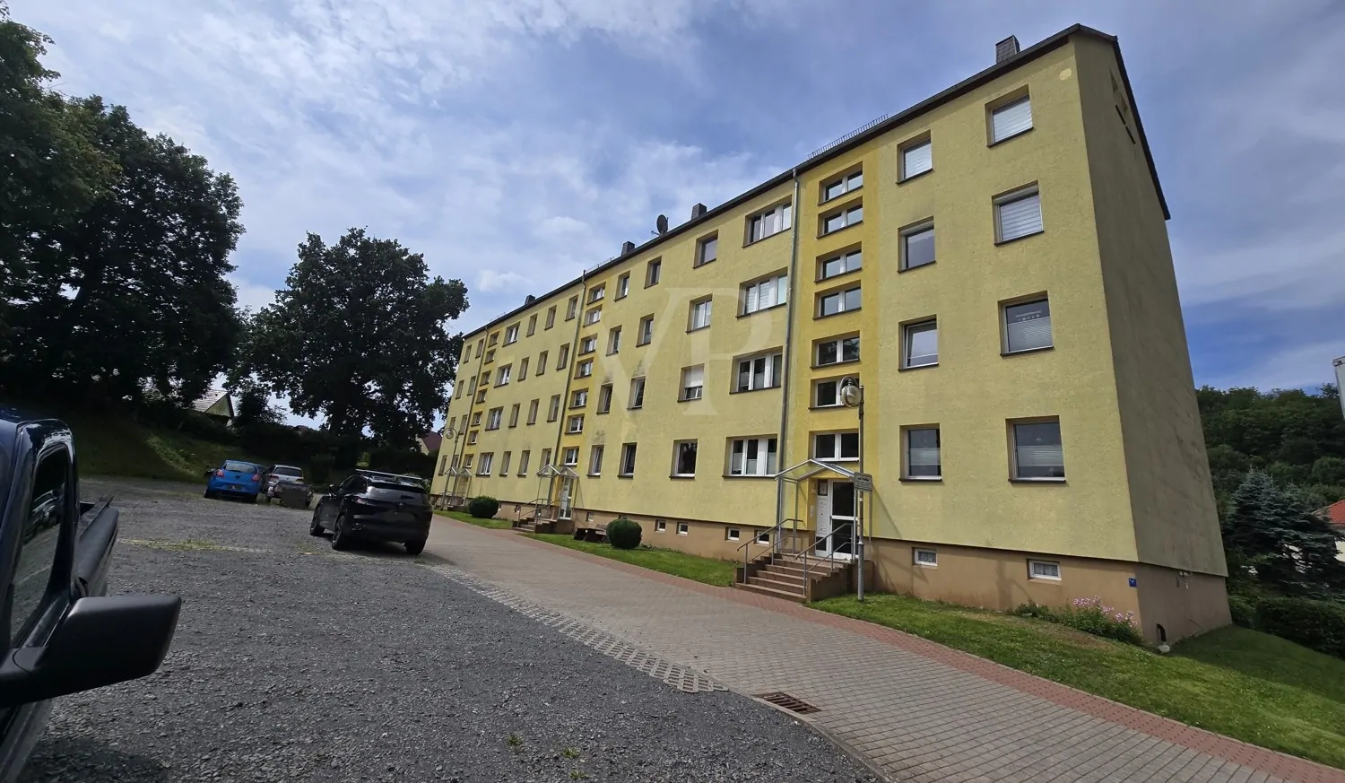 Ansicht Süden mit Hauptzugang