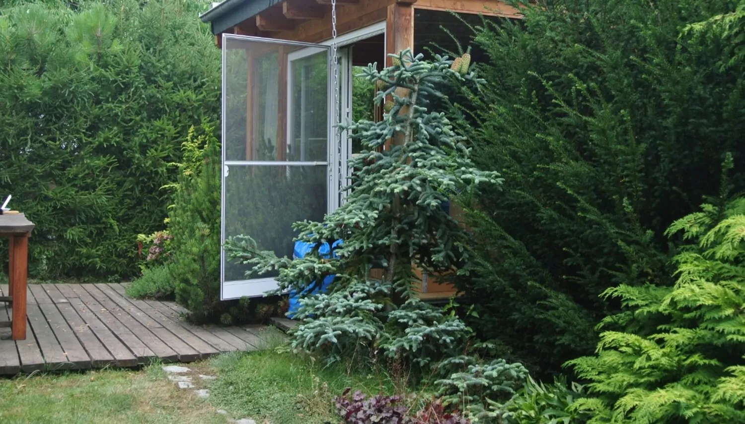 Ansicht Austritt Wintergarten