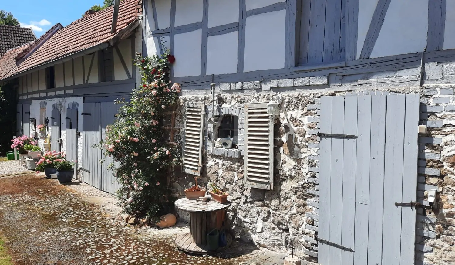 Ansicht Süden mit Nebengebäude