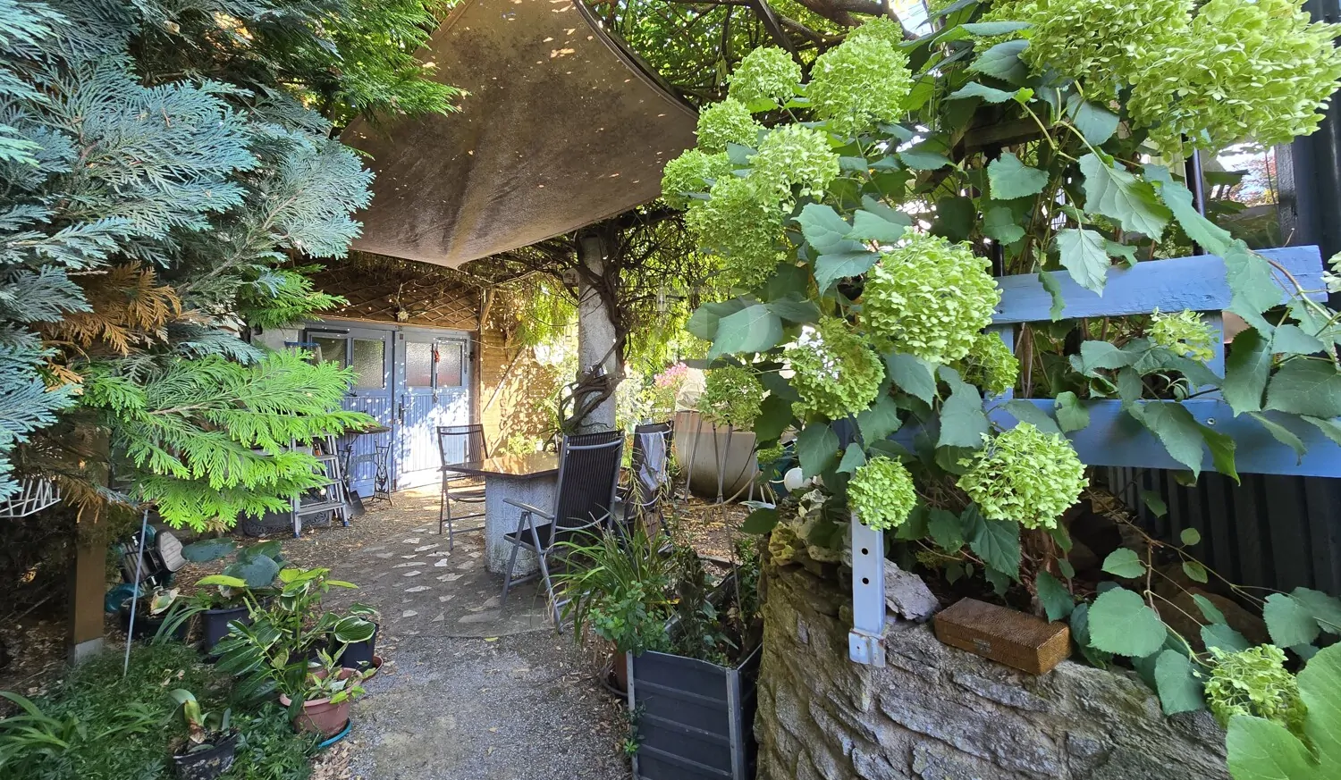 Ansicht Gartensitzplatz