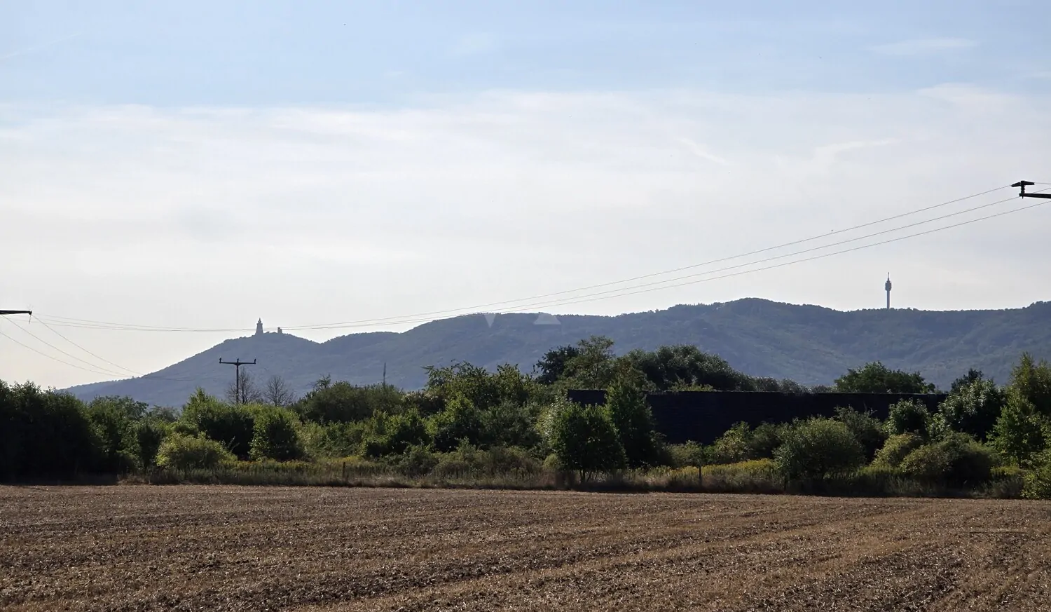 Panoramablick mit Kyffhäuser