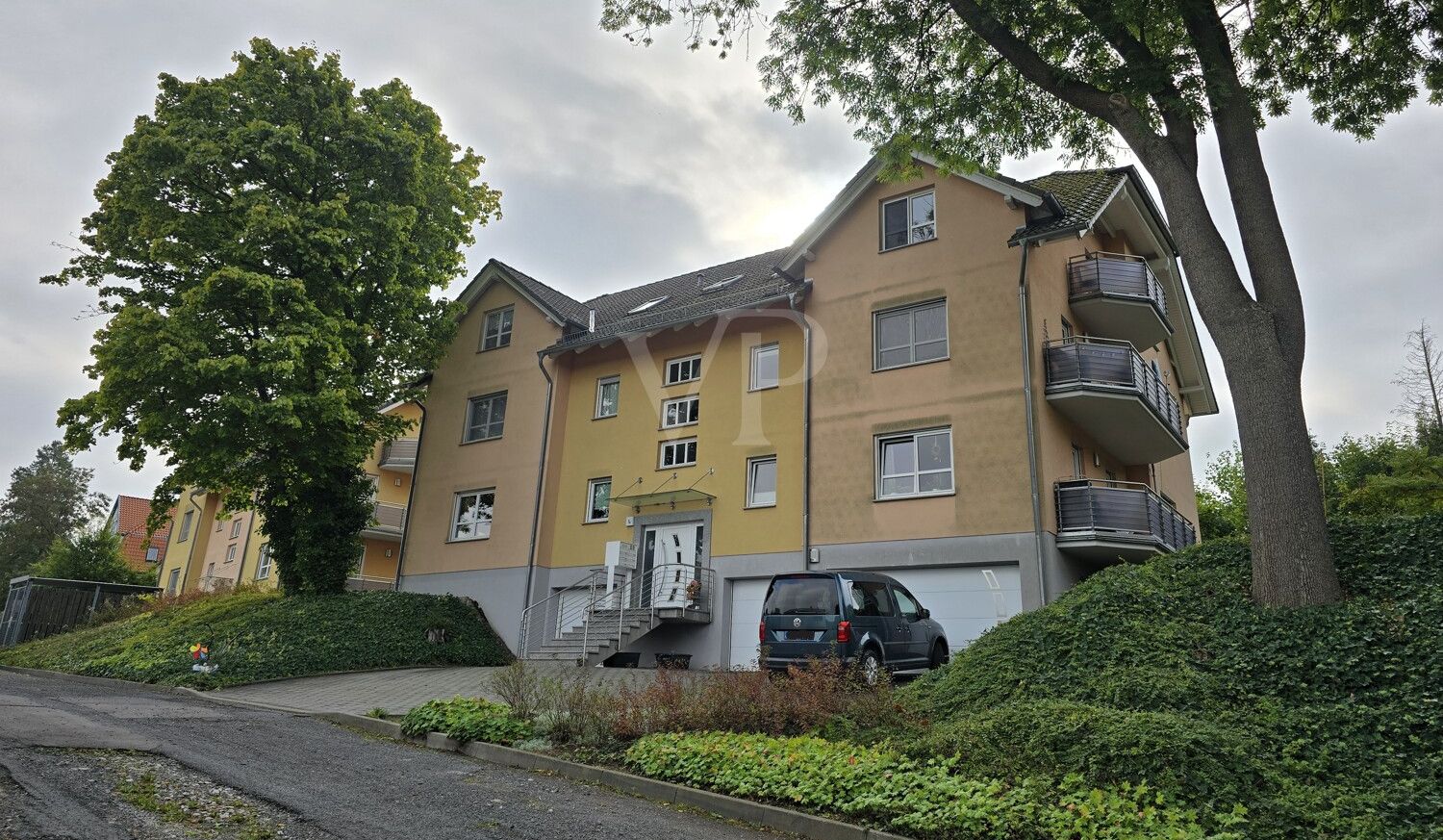 Ansicht Norden mit Hauptzugang