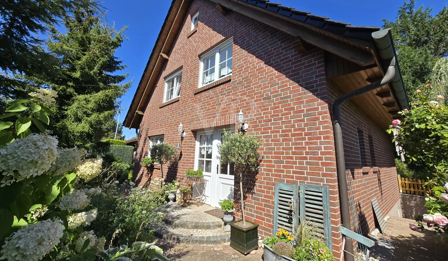 Ansicht Süden mit Hauseingang