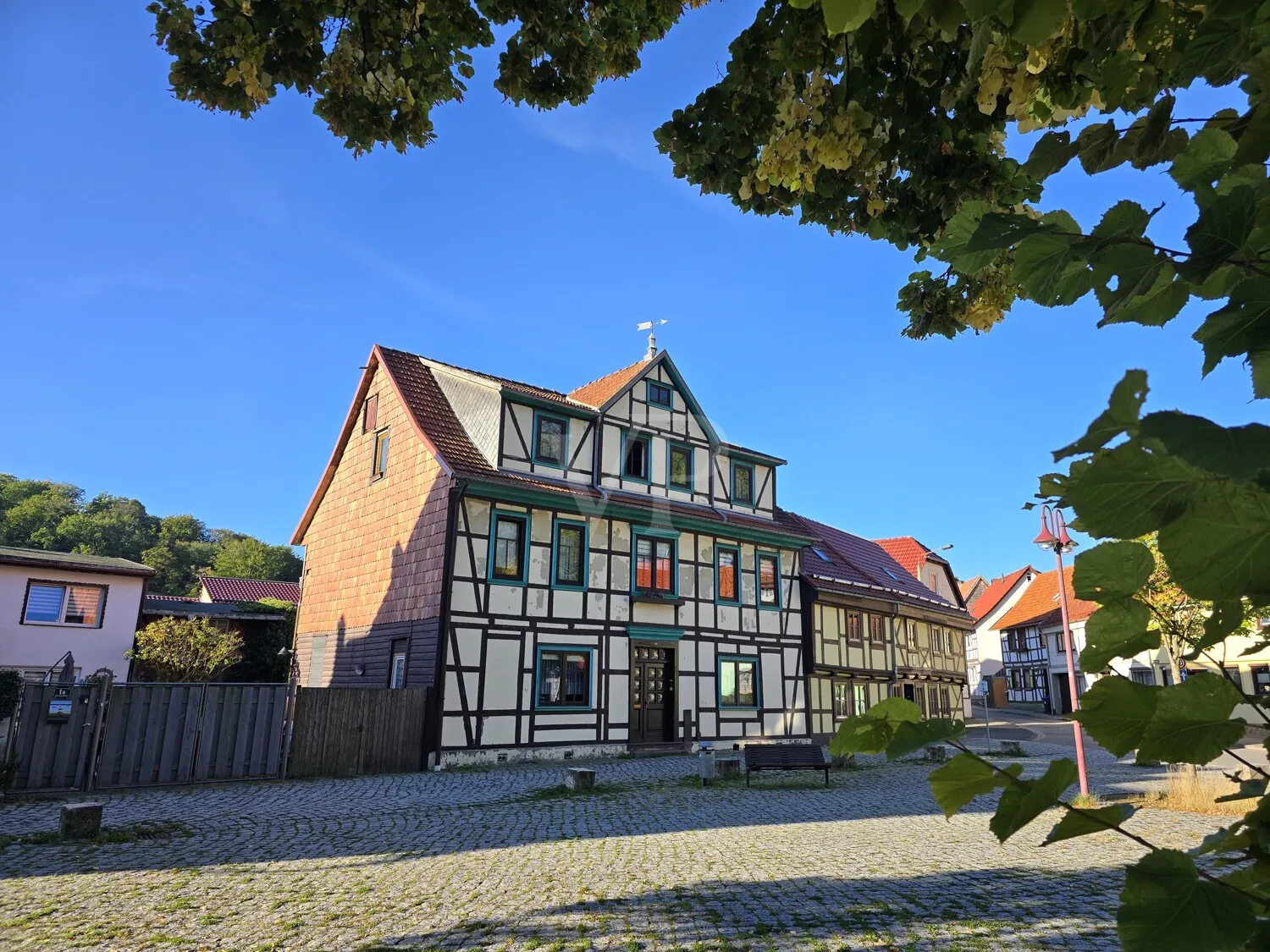 Ansicht Norden mit Ostgiebel