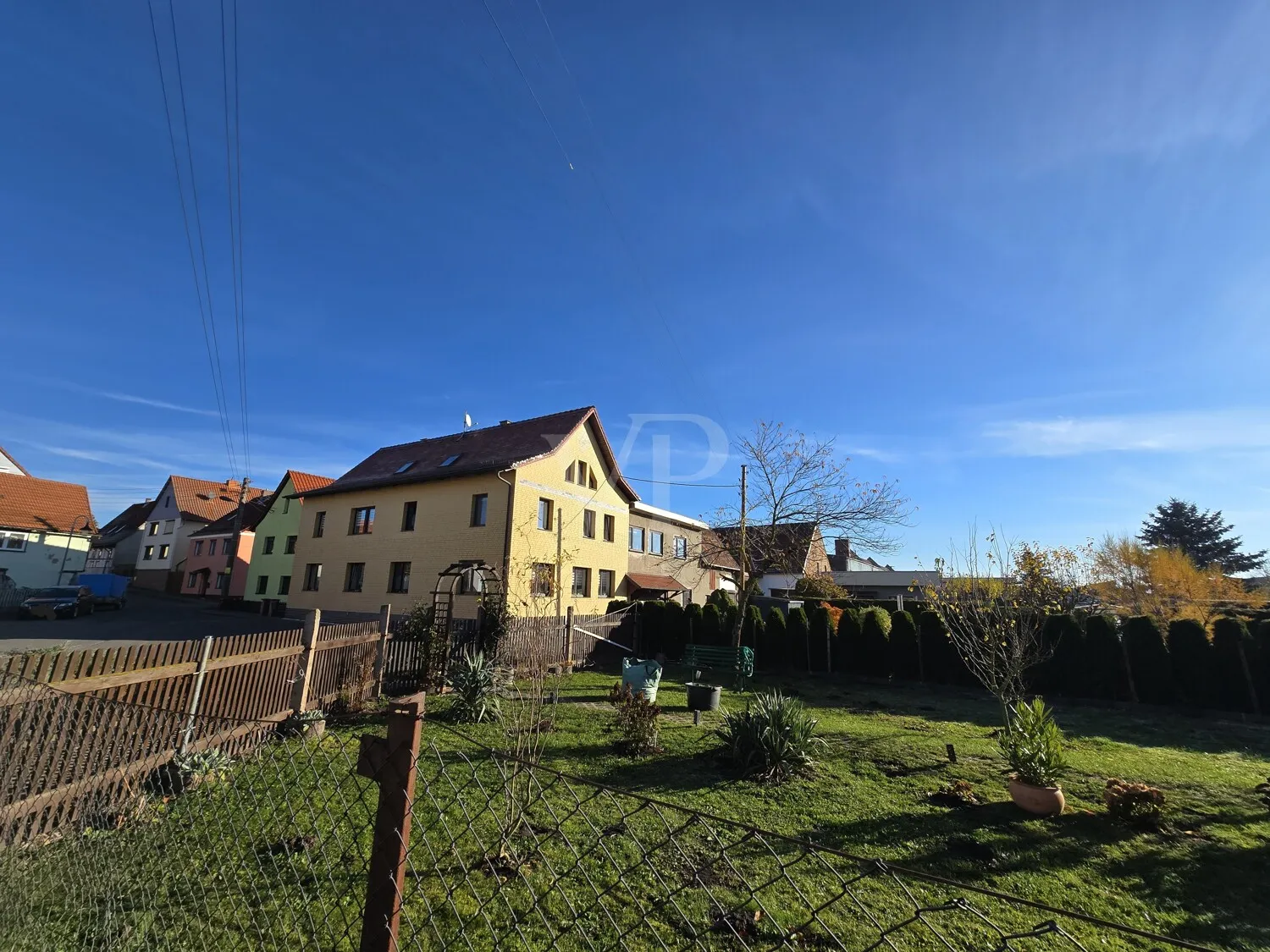Ansicht Süden mit Gartenlandschaft