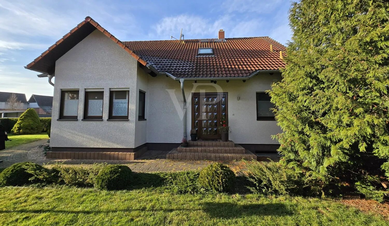 Ansicht Osten mit Hauseingangsbereich