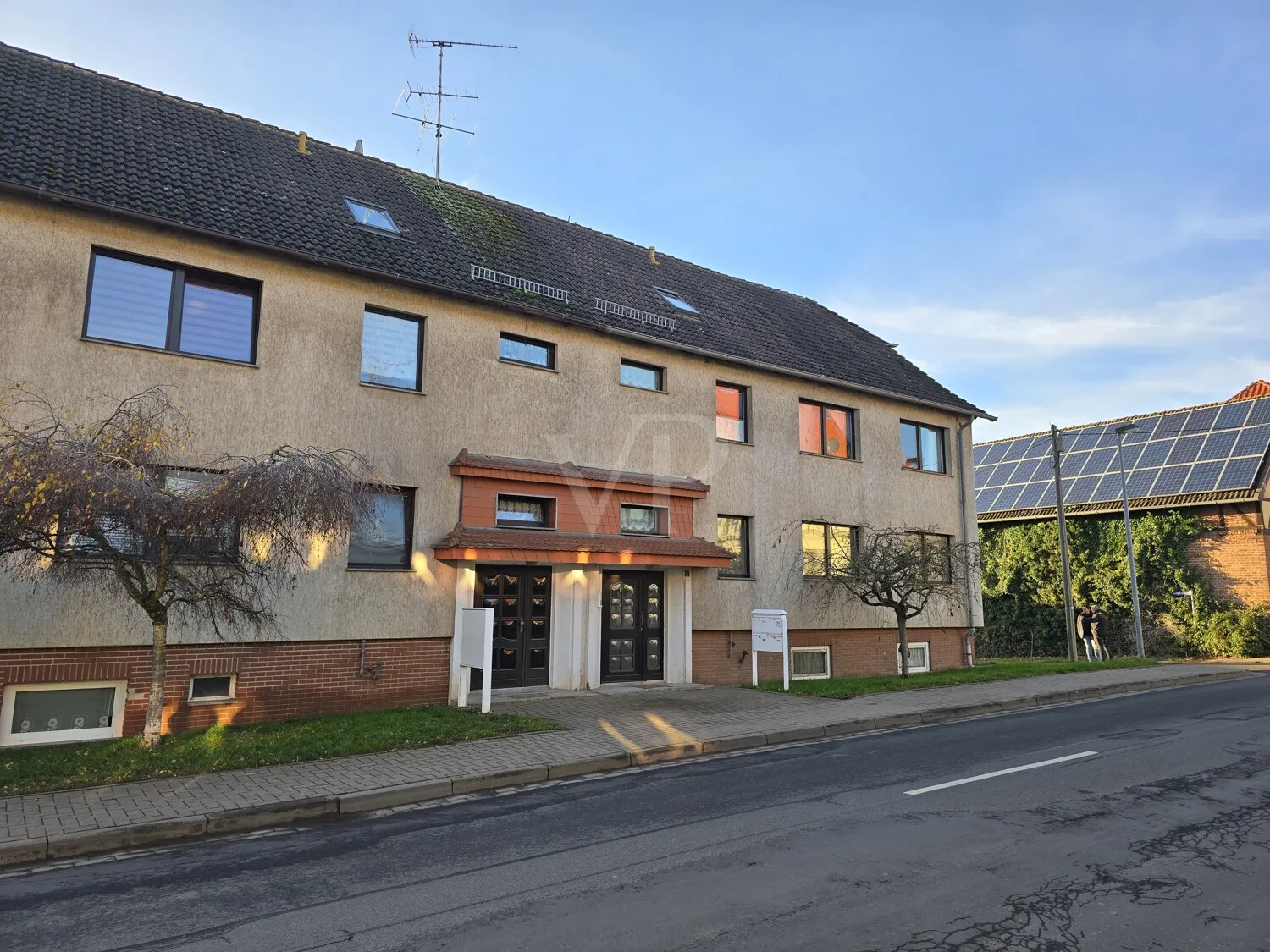 Ansicht Norden mit Hauptzugang Fernblick