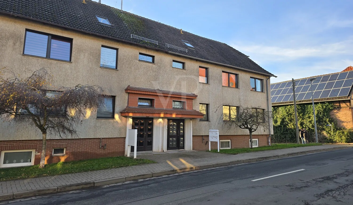 Ansicht Norden mit Hauptzugang