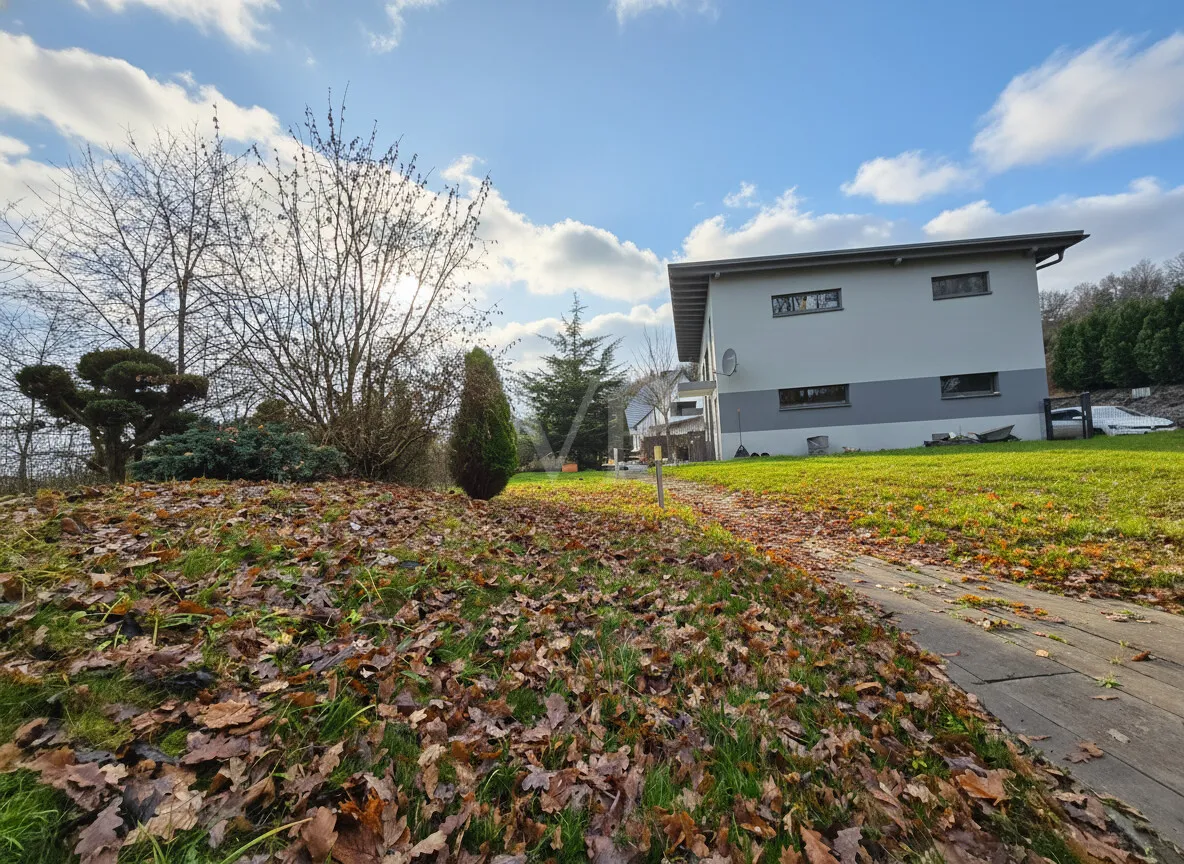 Ansicht Osten mit Gartenbereich