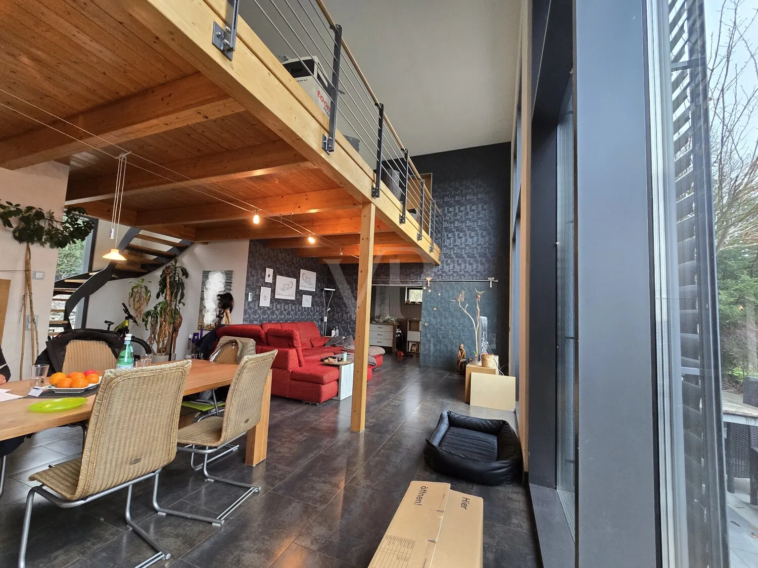 EG offener Wohn- und Essbereich Detail 01