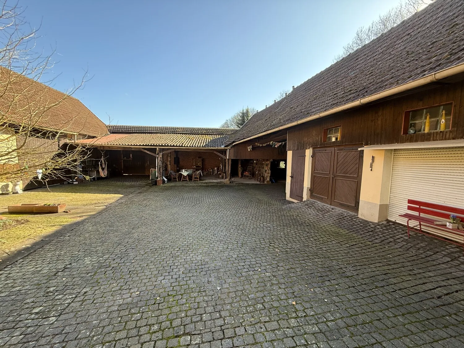 Ansicht Innenhof Blickrichtung Süden