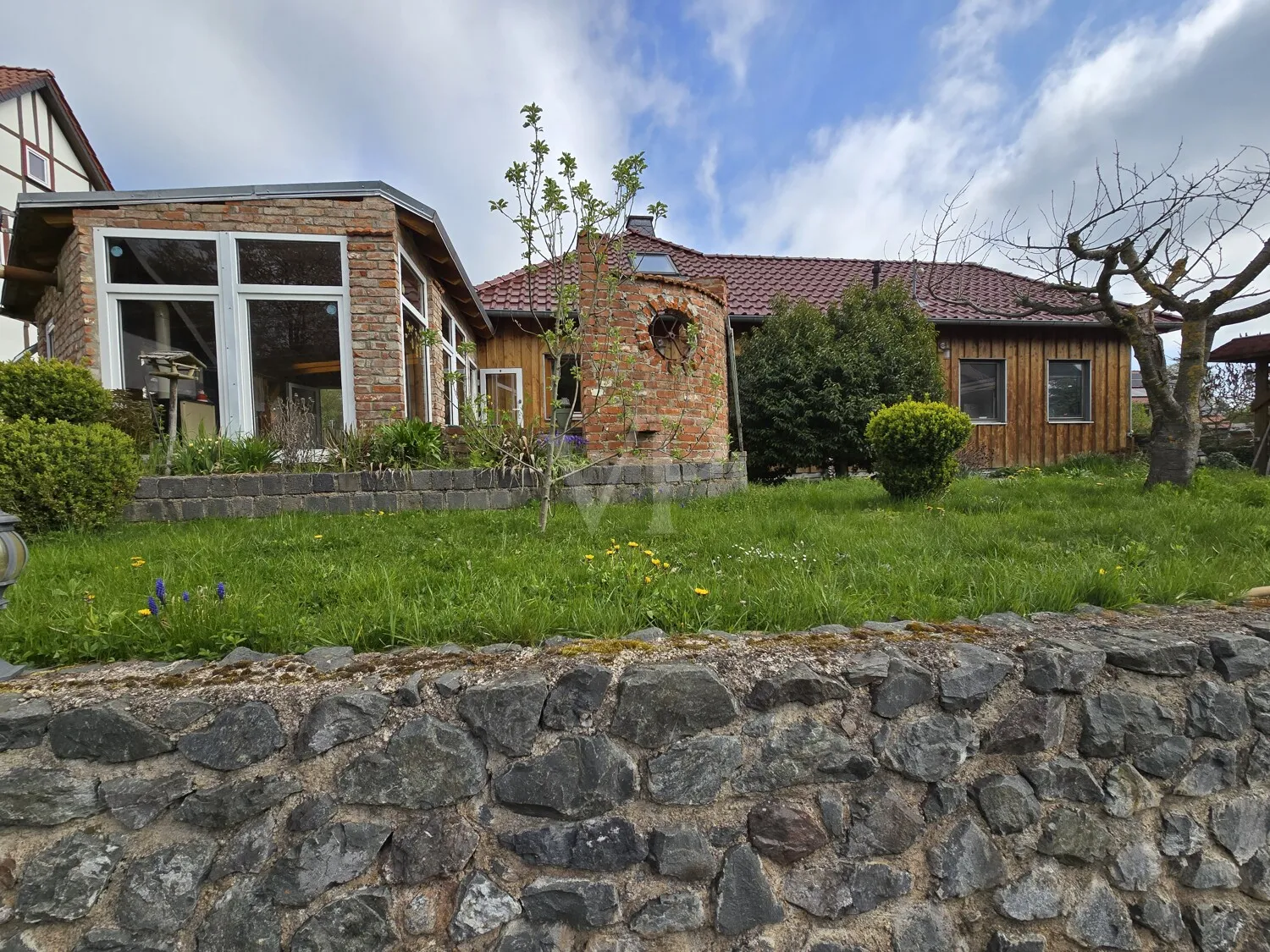 Ansicht Süden von Gartenseite