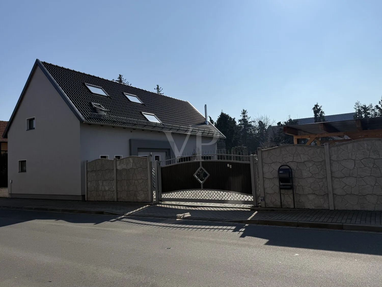 Ansicht Norden straßenseits