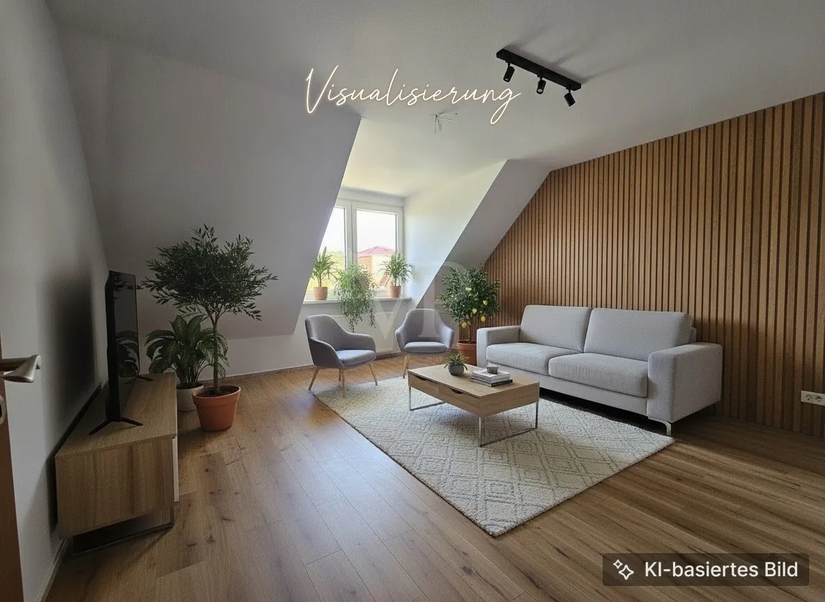 Visualisierungsbeispiel mit Wohnbereich