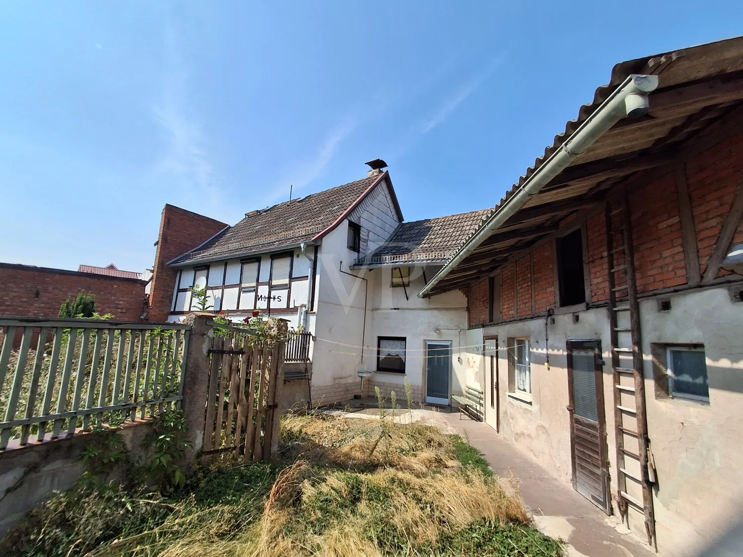 Ansicht Innenhof mit Blick Norden