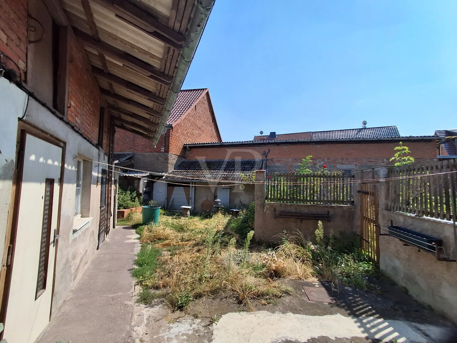 Ansicht Innenhof mit Blick nach Süden